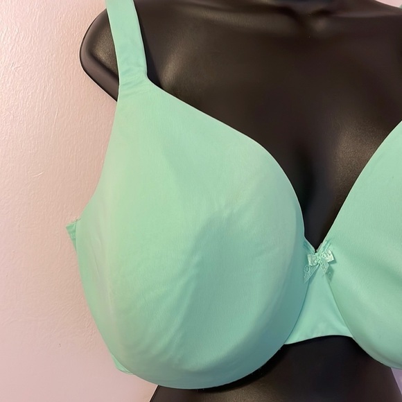 Cacique Solid Aquamarine Full Coverage Bra size 46DD - Picture 10 of 14